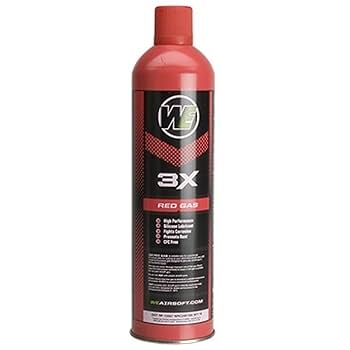 最適圧　1100ml×２本　WE　レッドガス　(Green Gas　トップガス) Amazon.co.jp: ガスガン用ガス 最適圧力 2本 計2200ml WE社 Red